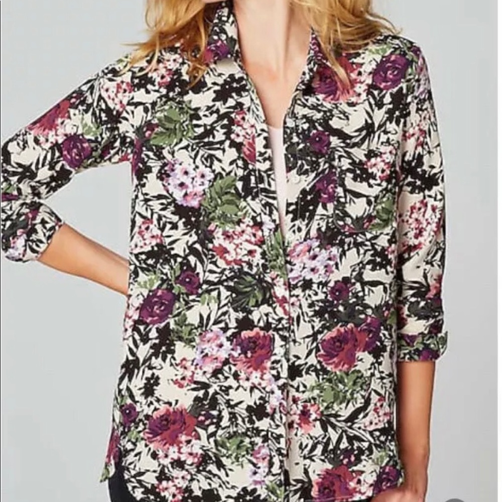 J.Jill Floral Blouse NWT 🎉🎈Host Pick 🎉🎈